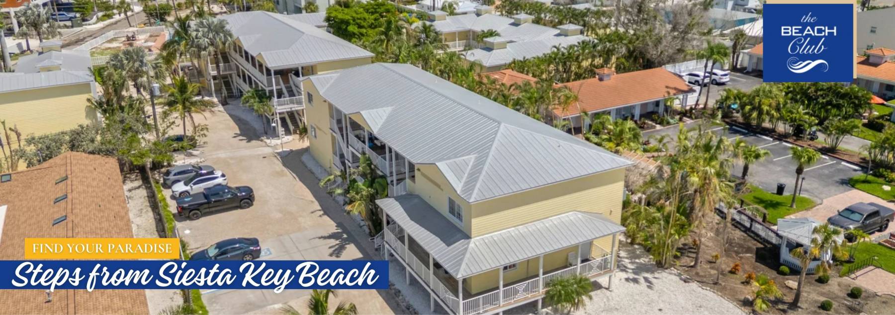The Beach Club at Siesta Key...Steps from Siesta Key Beach